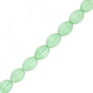 Czech Pinch beads 5x3mm Alabaster pastel light green 02010/25025